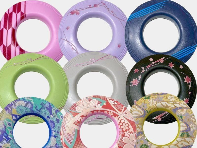 【商品一覧へ】弦巻き ビニール 12cm径 柄 各種